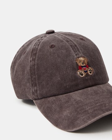 Accessorize Teddy Bear Denim Cap