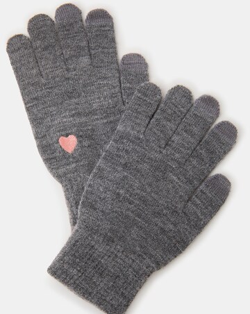 Accessorize Heart Touchscreen Gloves