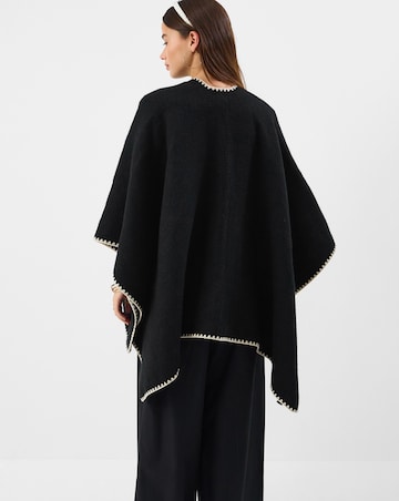 Accessorize Whipstitch Knit Poncho