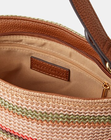 Accessorize Woven Raffia Crossbody Bag