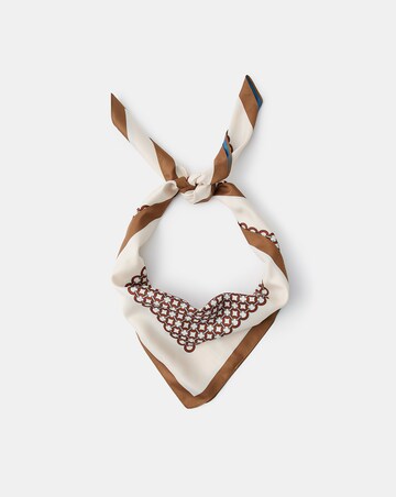 Accessorize Reversible Tile Print Scarf