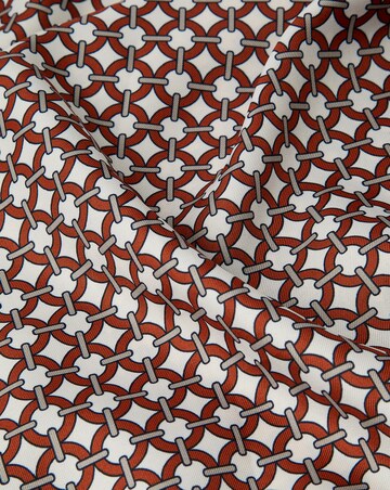 Accessorize Reversible Tile Print Scarf