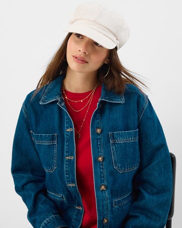 Accessorize Woven City Baker Boy Hat