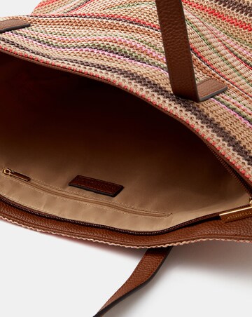 Accessorize Woven Raffia Shoulder Bag