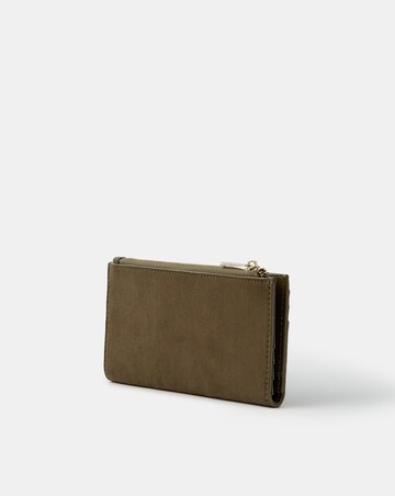 Accessorize Faux Suede Buckle Purse