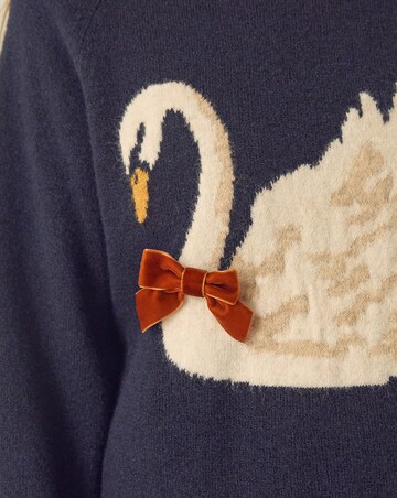 Monsoon Sian Swan Crew Neck Jumper