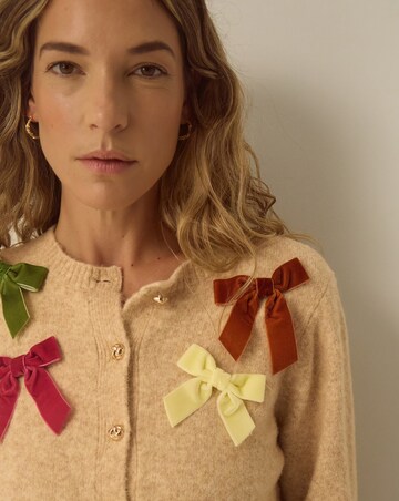 Monsoon Mila Bow Embellished Cardigan