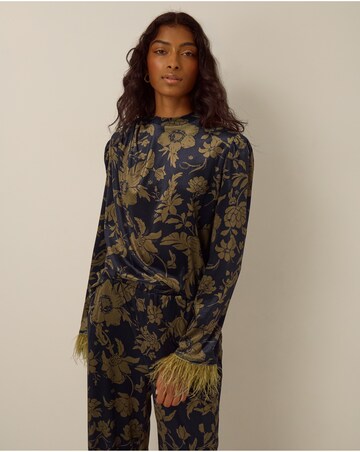 Monsoon Princella Feather Floral Top