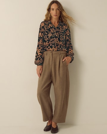 Monsoon Hollie Floral Velvet Shirt