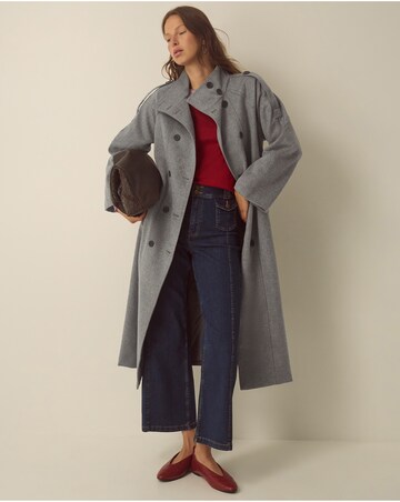 Monsoon Elise Funnel Neck Coat