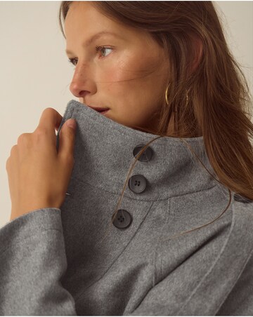 Monsoon Elise Funnel Neck Coat