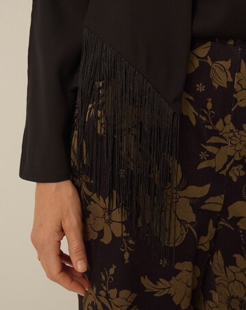 Monsoon Princella Floral Velvet Trousers