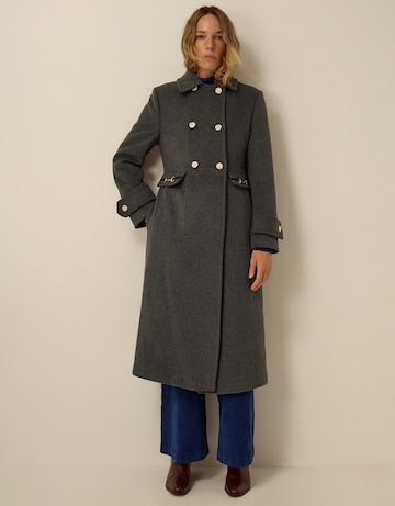 Monsoon Faye Wool Blend Coat