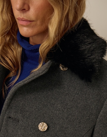 Monsoon Faye Wool Blend Coat