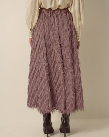 Monsoon Fayana Fringe A-Line Midi Skirt