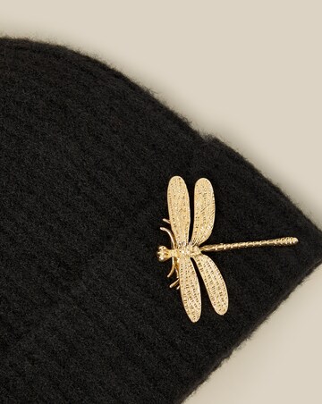 Monsoon Becky Brooch Beanie Hat