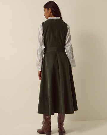 Monsoon Ella Sleeveless Corduroy Dress