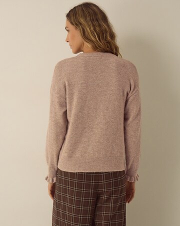 Monsoon Britt Brooch Crew Neck Jumper