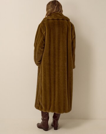 Monsoon Winona Faux Fur Coat