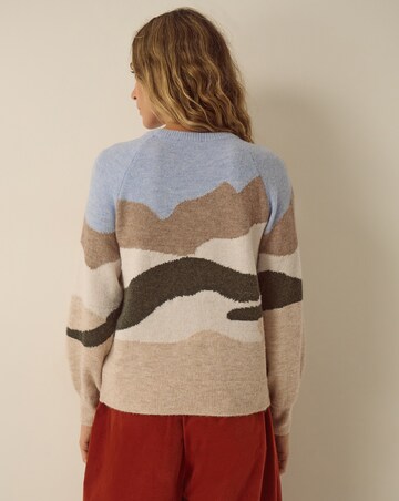 Monsoon Selah Ski Scene Crew Neck Jumper