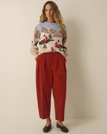 Monsoon Selah Ski Scene Crew Neck Jumper