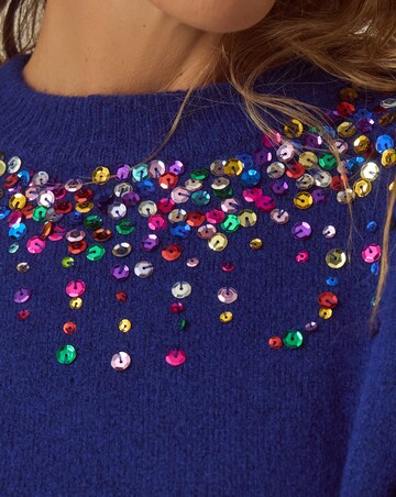 Monsoon Samara Sequin Embellished Jumper
