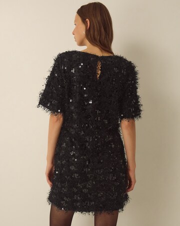 Monsoon Skylar Sequin Fringe Mini Dress