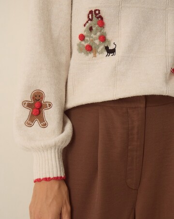 Monsoon Cara Crew Neck Christmas Jumper