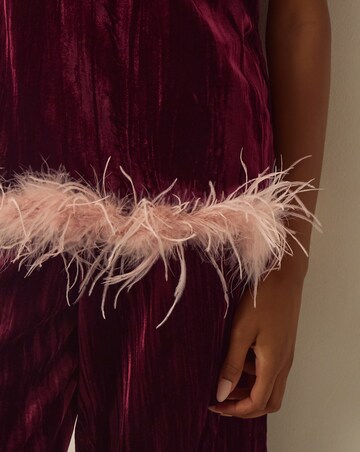 Monsoon Emma Feather Crushed Velvet Top