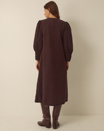 Monsoon Cosima Scallop Corduroy Dress