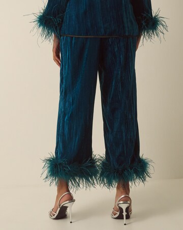 Monsoon Quinn Feather Velvet Trousers