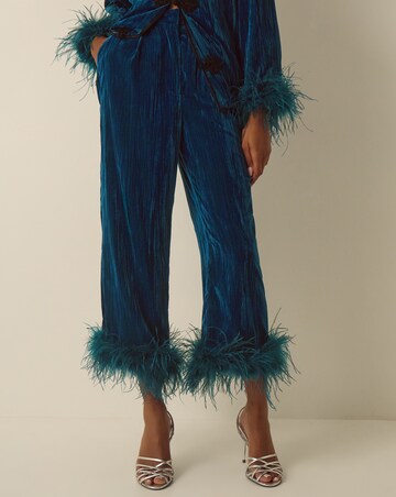 Monsoon Quinn Feather Velvet Trousers