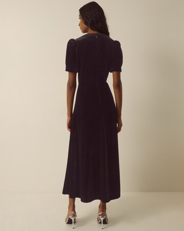 Monsoon Bella Bow Velvet Dress