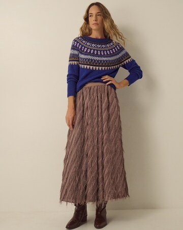 Monsoon Fran Fair Isle Crew Neck Jumper