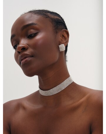 Mood Silver Crystal Choker