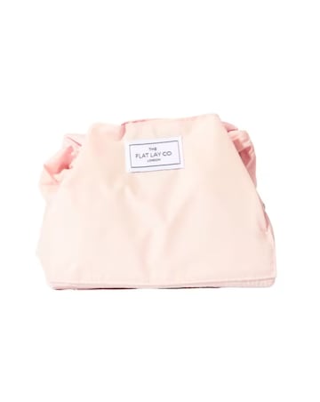 The Flat Lay Co. Drawstring Makeup Bag - Blush Pink