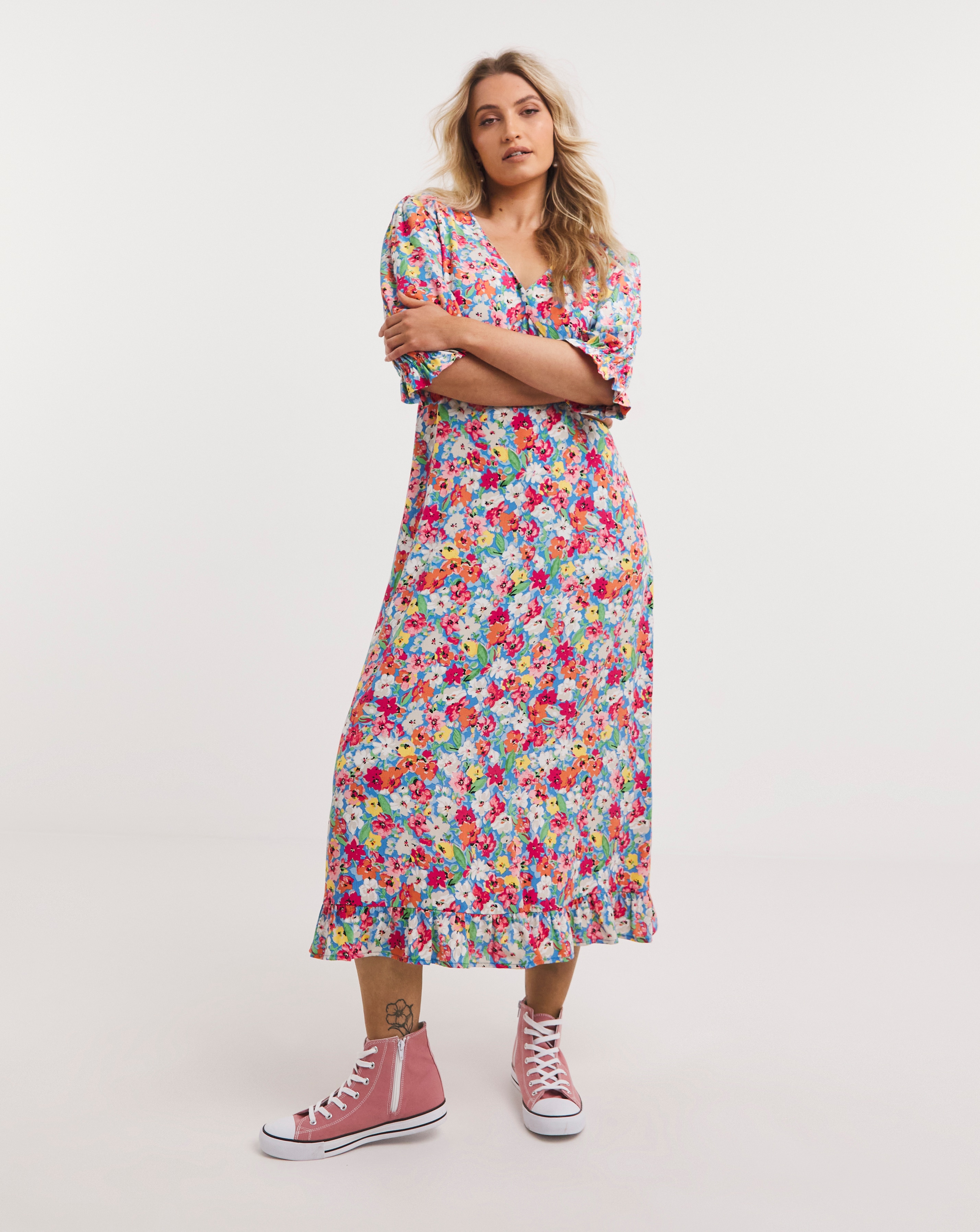 Nobody's Child Delilah Midi Dress
