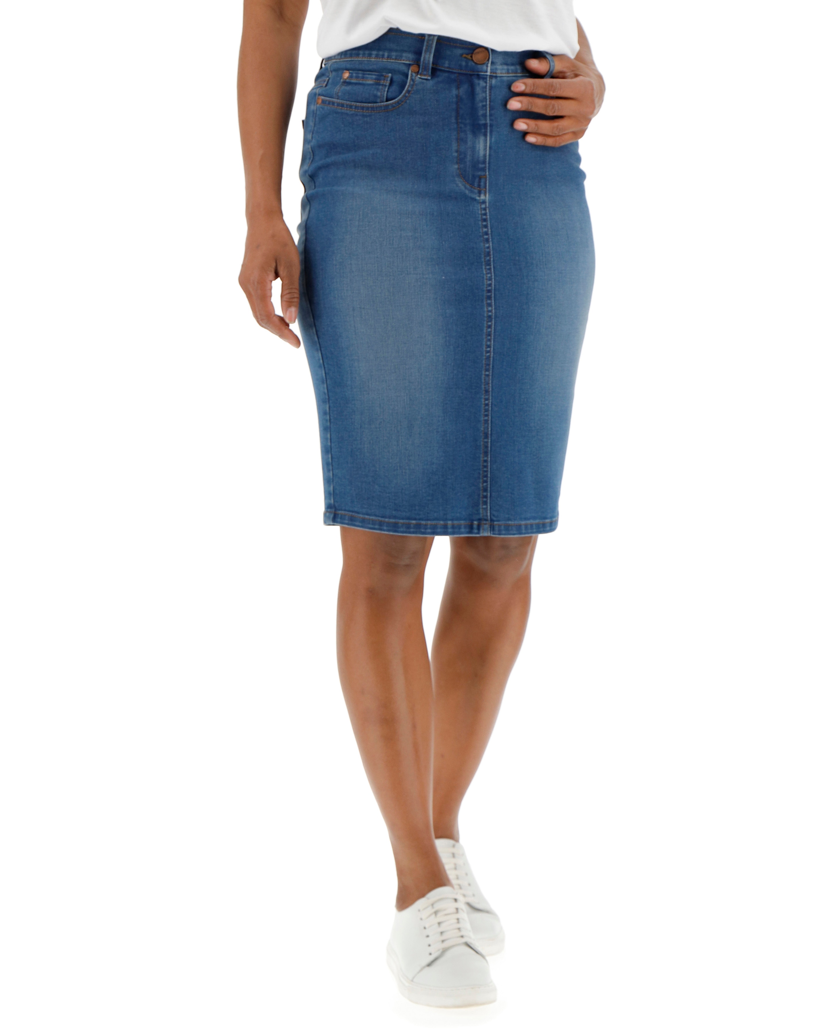 Ambrose wilson denim skirts Clearance