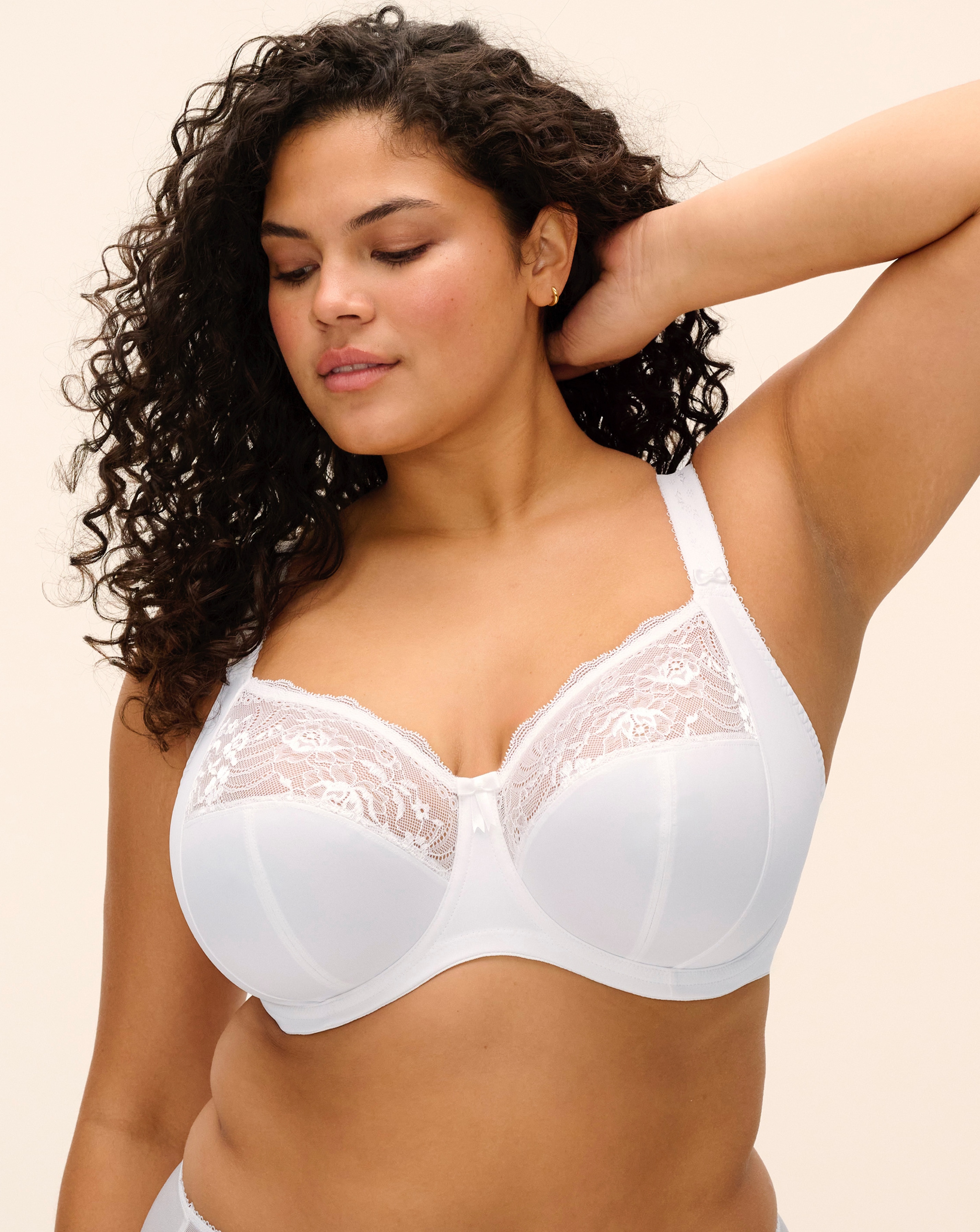 New In - Elomi Morgan Full Cup Wired Bra White