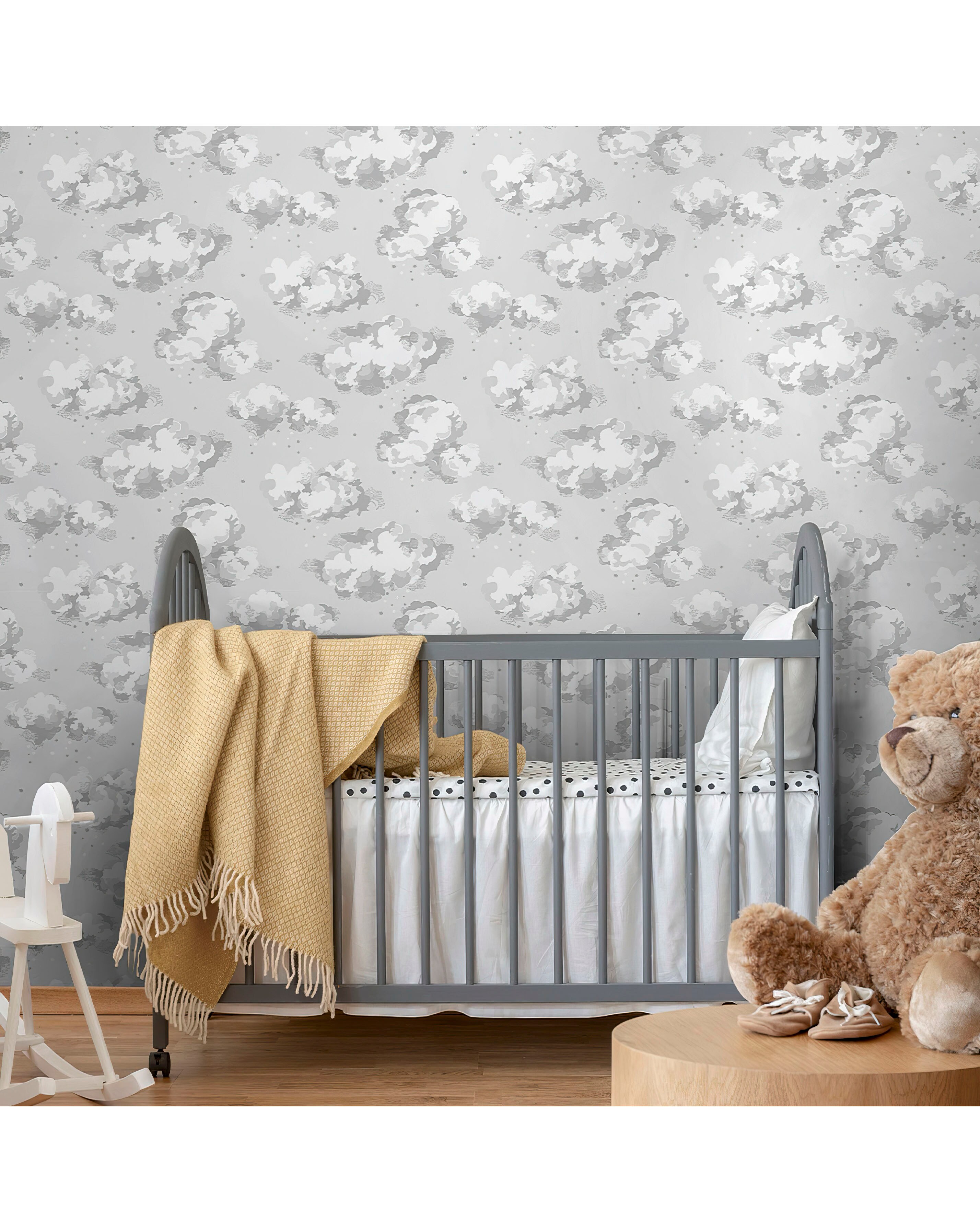 Cath Kidston Silver Lining Wallpaper