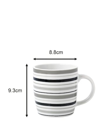 Waterside Brompton Grey 80 Piece Dinner Set