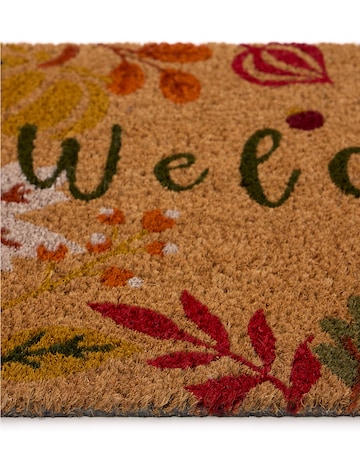My Mat Printed Coir Autumnal Welcome Doormat