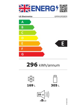 LG GMM41MSBEM Total No Frost American Fridge Freezer Prime Silver + Install