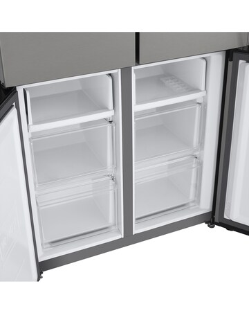 LG GMM41MSBEM Total No Frost American Fridge Freezer Prime Silver + Install