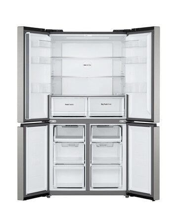 LG GMM41MSBEM Total No Frost American Fridge Freezer Prime Silver + Install