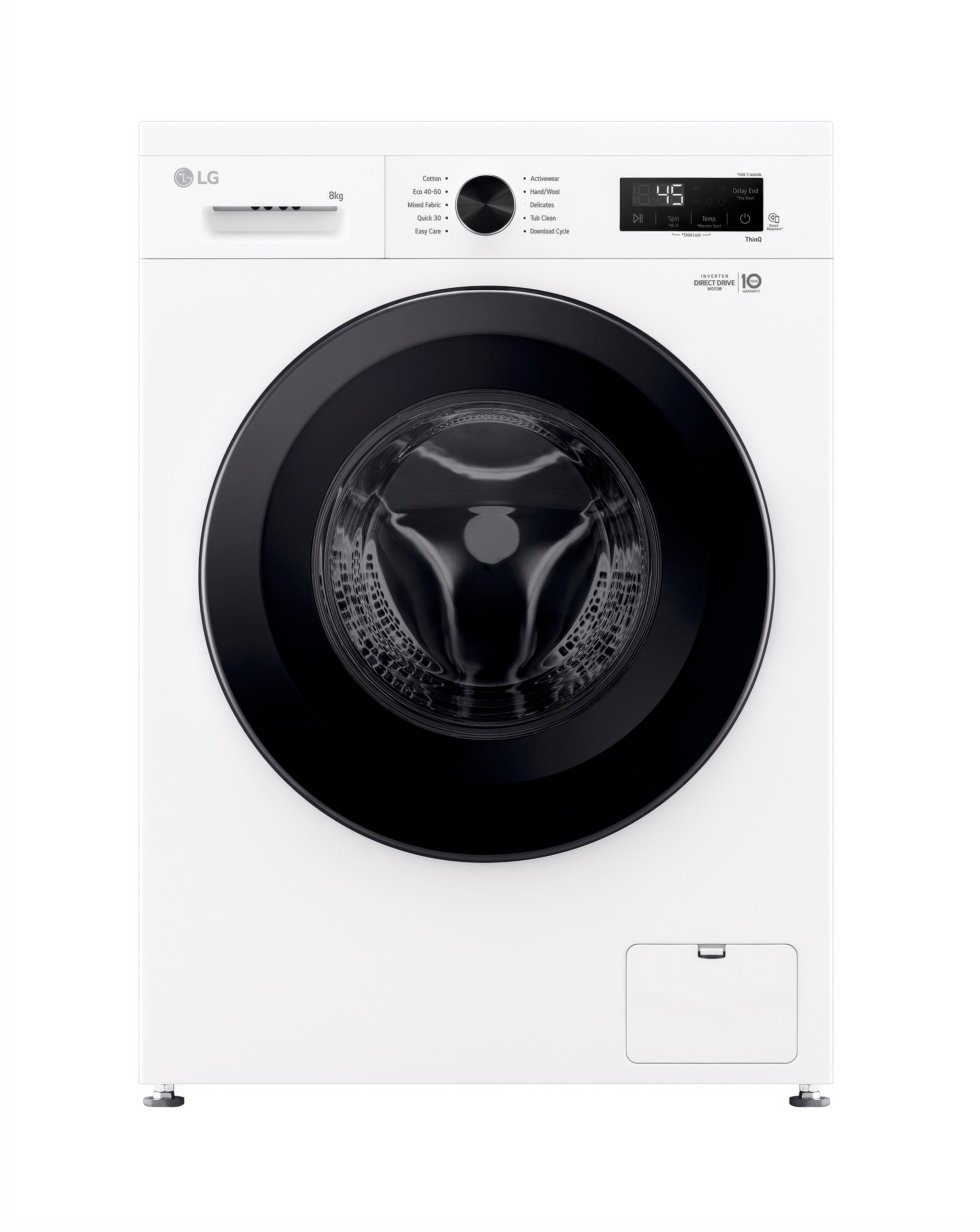 LG X10 F4X1008NWK 8kg Washing Machine