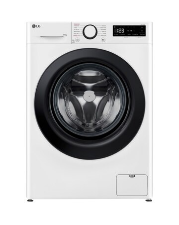 LG TurboWash with AI F4Y511WBLN1 11kg 1400rpm Washing Machine White + Install
