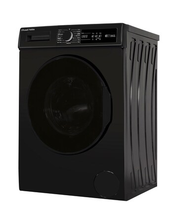Russell Hobbs RH814W111B 8kg 1400rpm Washing Machine Black + Install
