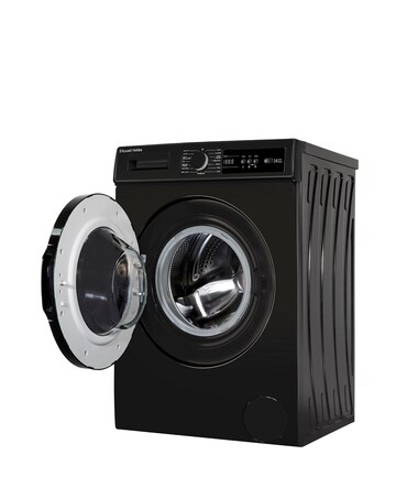 Russell Hobbs RH814W111B 8kg 1400rpm Washing Machine Black + Install