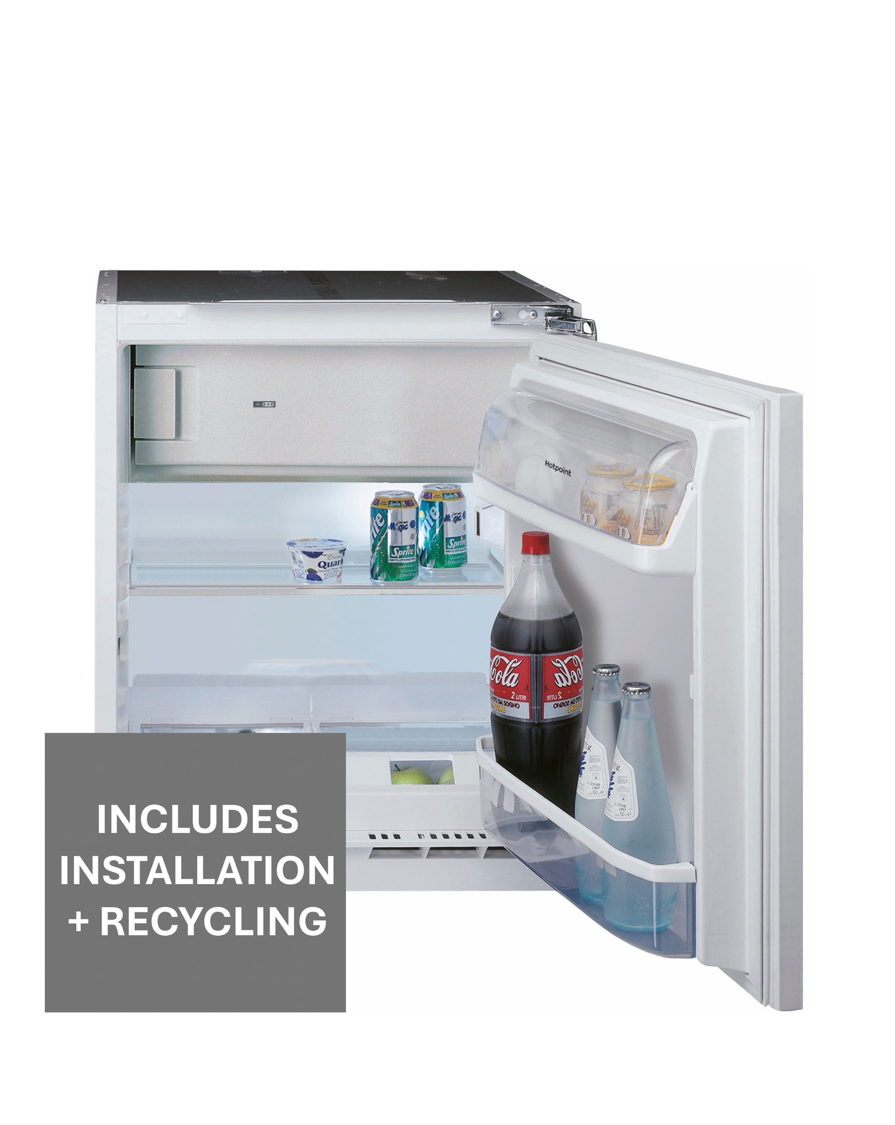 New In - Hotpoint HBUF011.UK Integ Fridge Inst